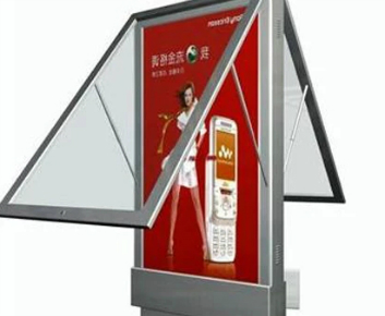 双面开启灯箱